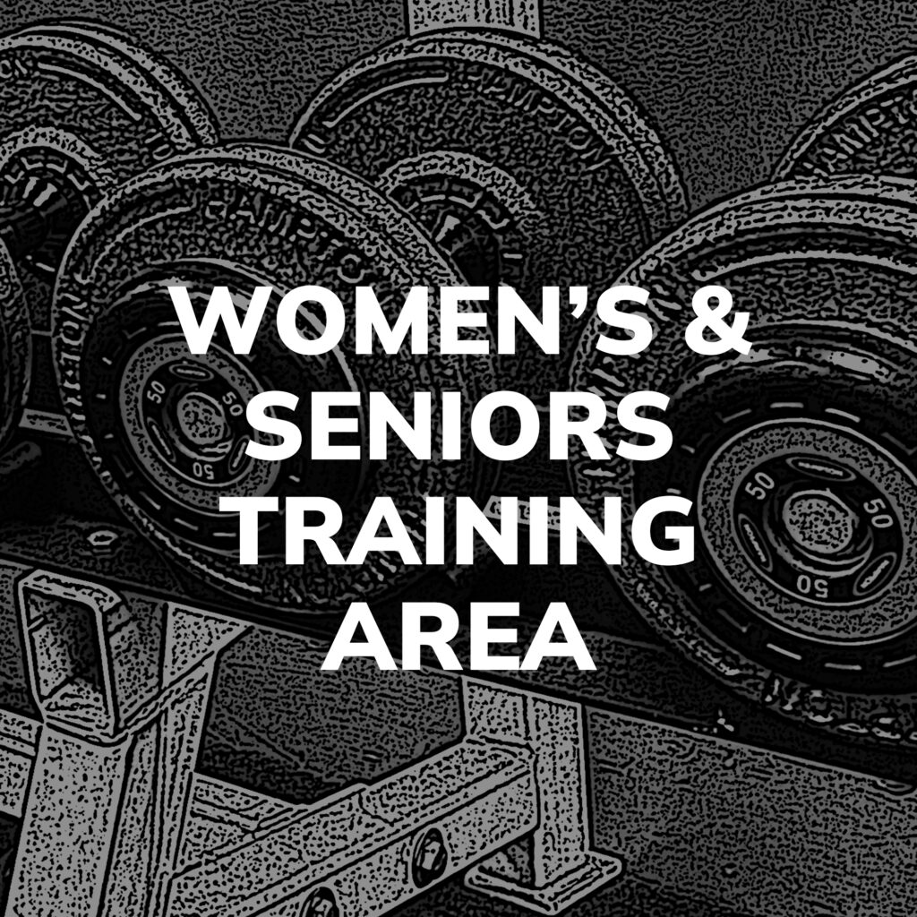 Women's & Seniors Training Area