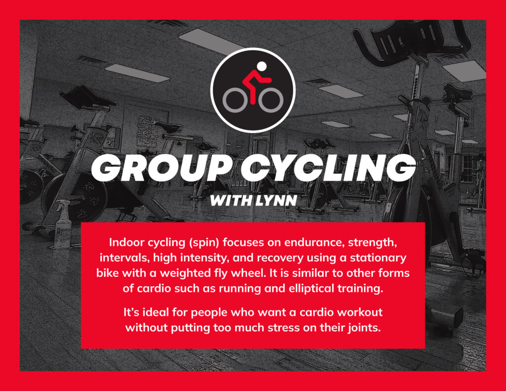 Group Cycling with Lynn
